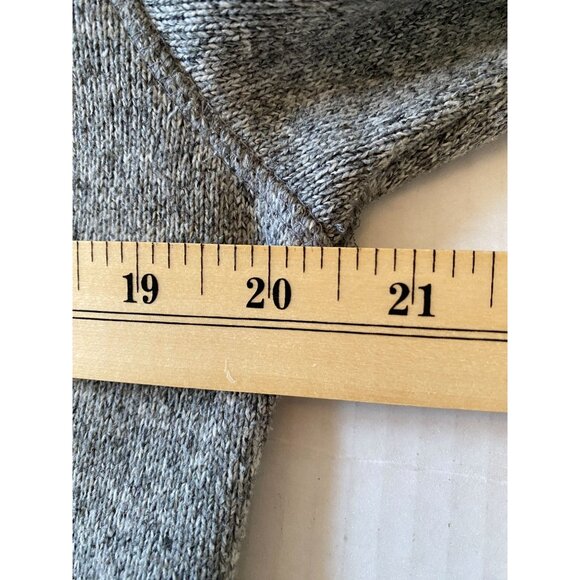 Old Navy Gray 1/4 Zip Pullover Sweater Mens Gorpcore Grandpacore CasualSize M - Picture 6 of 8